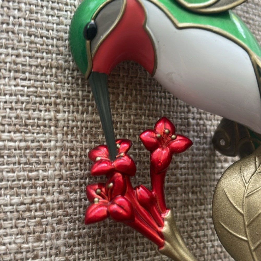 Hallmark Keepsake Dazzling Hummingbird Metal Ornament - Picture 5 of 8